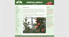 Desktop Screenshot of kmetija-jerala.com